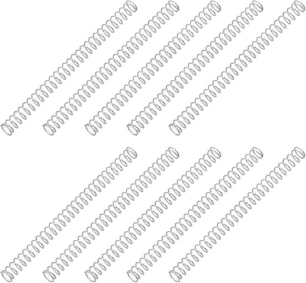 Compressieve veren 0,3 mm draaddiameter, 3 mm buitendiameter - 10 stuks