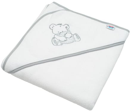 New Baby badcape met capuchon 80x80 cm - Baby badhanddoek