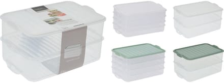 Excellent Houseware Voorraaddoos set a 2 stuks