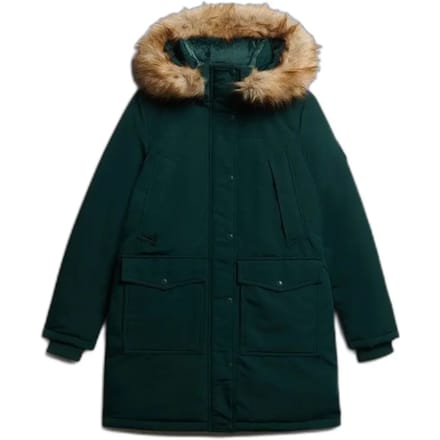 Superdry - Everest parka van imitatiebont - Dames - Gewatteerde jassen