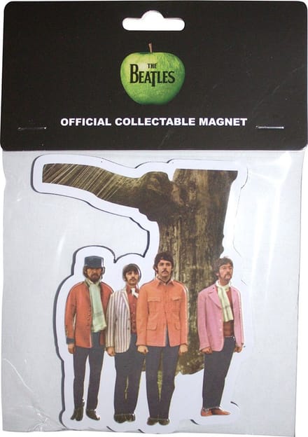 The Beatles - Strawberry Fields Forever Embossed Koelkastmagneet - Multicolours