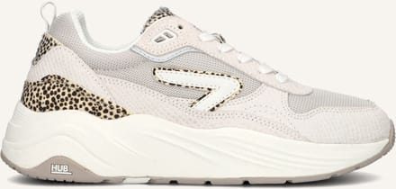 HUB Glide-w Sneakers - Dames - Beige - Maat 36