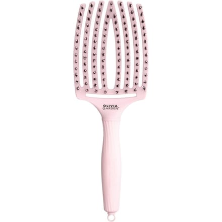 Olivia Garden Fingerbrush Combo Pastel Roze Groot Anti-klit borstels Unisex