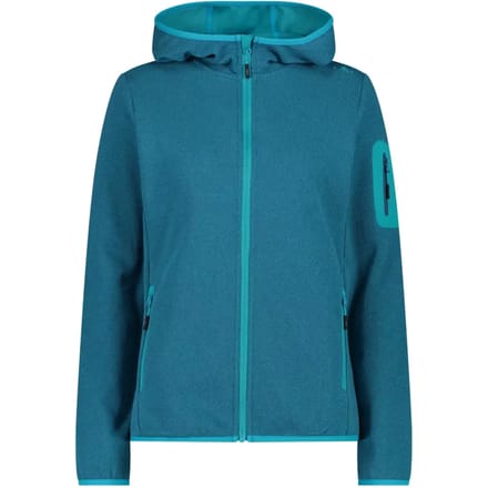 Hoodie met mesh-inzetten dames CMP Knit-Tech