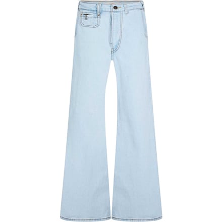 Levis Ribcage-jeans voor dames (Blauw)