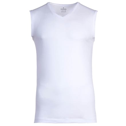 Ragman Ondermode Uni Bodywear Single Jersey 2Pack Wit / male