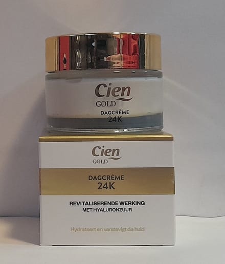 Cien GOLD 24K Dagcrème met Hyaluronzuur 50ml