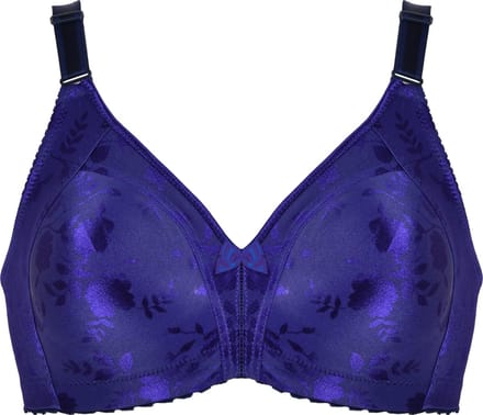 Naturana - Minimizer bh met bloemenpatroon - Galaxy Violet - 5363 - 85C