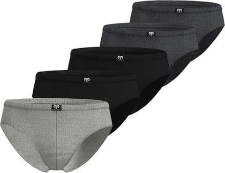 CECEBA Challenger Herenslip - 5-pack Multipack - Grijs