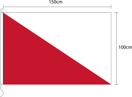 Utrechtse vlag van Utrecht gemeente 100 x 150cm