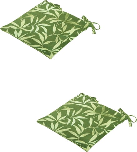 Madison - Zitkussen - Universeel - 2 stuks - 46 x 46 cm - Fergus Green - Tuin