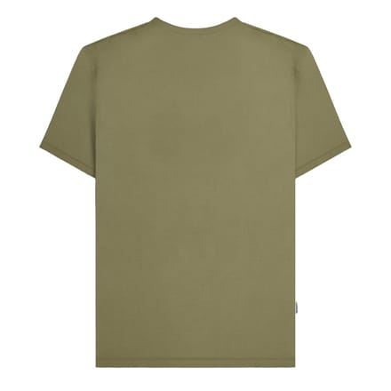 Lambretta Heren Target Quadrant T-Shirt (Khaki Groen)