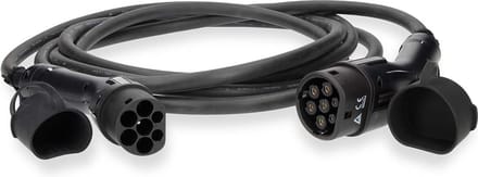 Nedis Electric Vehicle Cable | Cable Type 2 | 32 A | 22000 W | 3-Phases | 5.00 m | Black