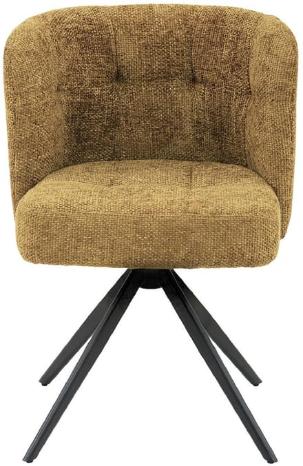 PTMD - Eetkamerstoel Odin - Oranje - 56x54x78.5cm