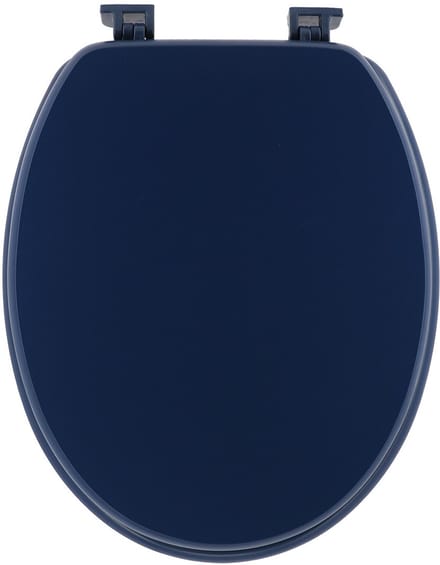 Tendance Toiletbril Breeze - donkerblauw - MDF hout - universeel - standaard wc bril