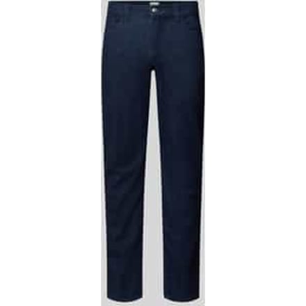regular fit jeans van katoenmix met viscose en zijdege model 'Chuck'
