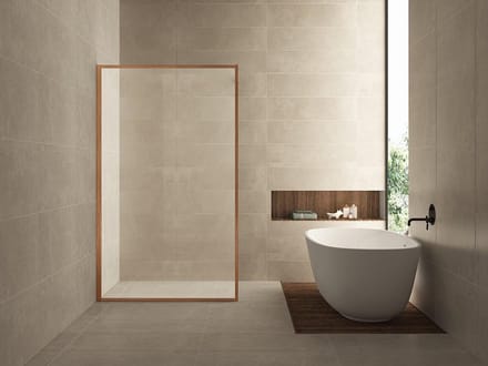 Wiesbaden Square inloopdouche 1200 x 2000 x 8 mm nano helder glas/geborsteld brons koper