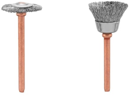 Ryobi RAR202-2 - Set Van Staalborstels - 17mm - 19mm - Voor Metaalbewerking