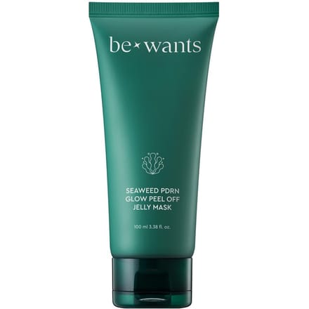 BEWANTS Zeewier PDRN Glow Peel-Off Pack Jelly Mask Set (100 ml + Hoofdband + Spatel) blue