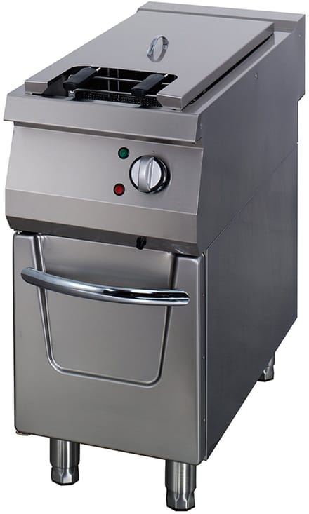 Premium Friteuse - 1 x 22 L - Enkel - 90 cm Diep - met Tapkraan - Elektrisch