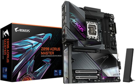 GIGABYTE Z890 AORUS MASTER Moederbord - Intel Z890 - Intel LGA1851 - DDR5 RAM - ATX