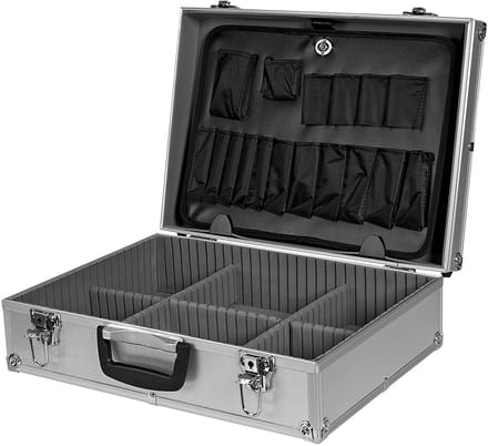 Topex Serie - Aluminium Koffer - 45x15x32 cm - Lichtgewicht Constructie