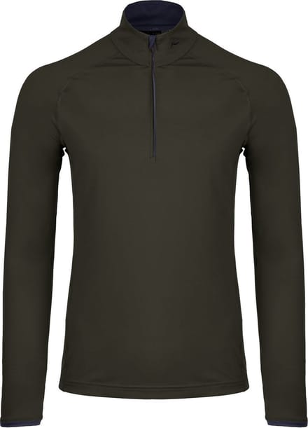 Skipully KJUS Men Feel Half-Zip Olive-Maat 50