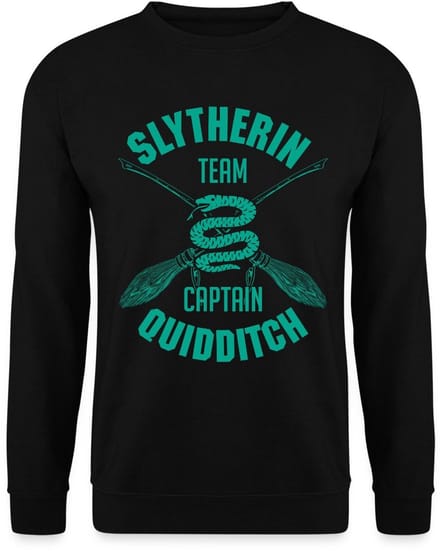 Harry Potter Slytherin Team Captain Quidditch Sweater Heren