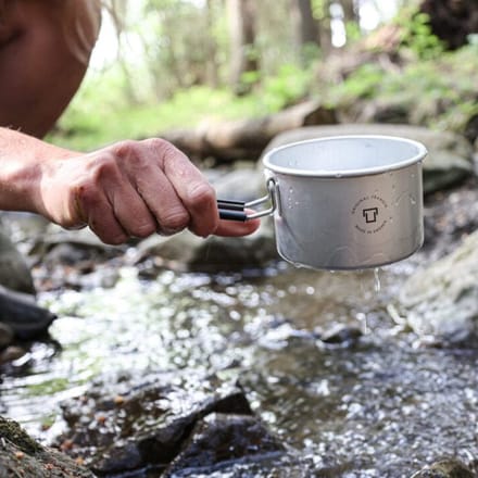 Trangia T-cup Ul Zwart handvat+deksel - UNI