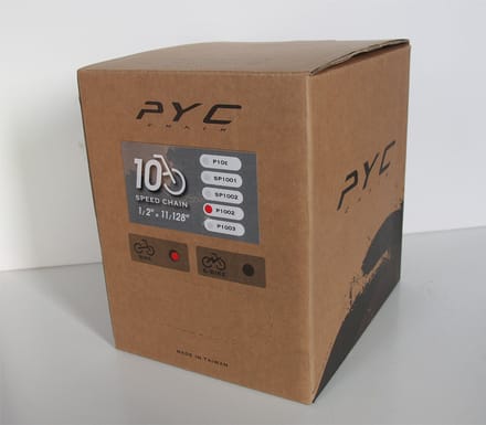PYC - 10-speed Fietsketting - 30m Rol - 25 Spinnen
