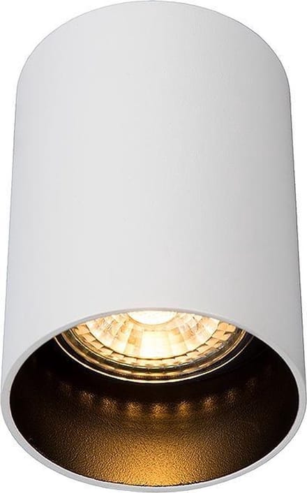 Atmooz - Opbouwspot Nuo Fix - Wit - Plafondspot - Slaapkamer / Woonkamer - Hoogte 10cm