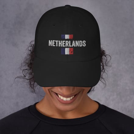 Netherlands Pet / Cap - Zwart