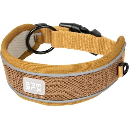 duvoplus EXPLOR Ultimate Fit halsband Control Classic voor honden M-39-44cm honey gold