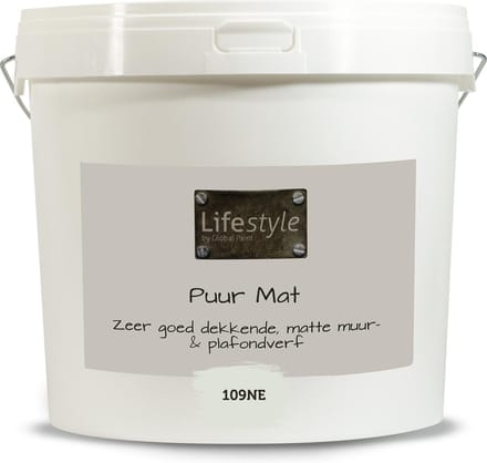 Lifestyle Puur Mat - Muurverf - 109NE - 10 liter