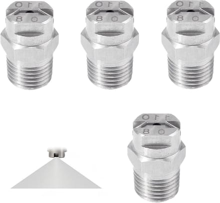 Dailygoods - 4x 110° Spuitmond - Hoge Druk Nozzle voor Hogedrukreiniger