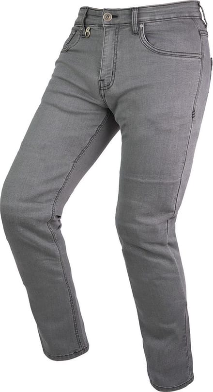 By City Motor-broek-Bull Jeans Grijs-36
