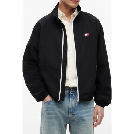 Tommy Hilfiger Ripstop Essential Black Größe: S | Bomberjacken Outlet | Herren | Schwarz