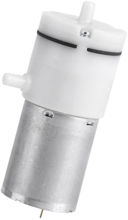 Allecto - Luchtpomp - Mini Luchtpomp - Hoog vermogen - DC 12V - Vacuümpomp - Geschikt voor chemische toepassingen - Compact formaat