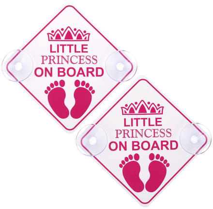 Dailygoods- Waarschuwingsborden 2 stuks - Baby Veiligheid