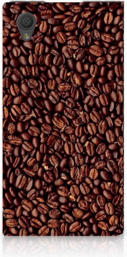 Sony Xperia L1 Flip Style Cover Koffiebonen