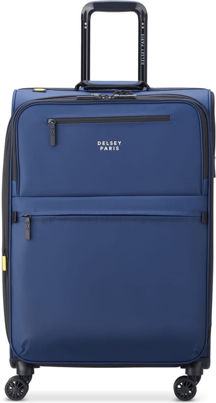 DELSEY PARIS Maubert 2.0 4 Double Rolls Expandable Trolley 69 Marine Blue Donkerblauw 71cm