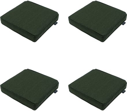 Madison - Zitkussen Green canvas eco+ - Ca. 40x40 cm - Set van 4