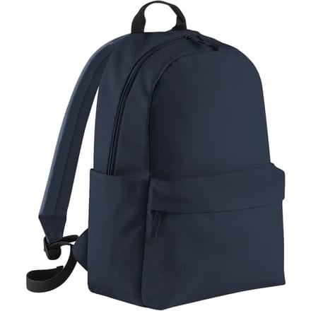 BagBase Premium Recycled Backpack BG185 - Navy - 45 x 31 x 16 cm