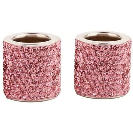 2 stuks/set met strass versierde auto hoofdsteunringen, universele stoelconnector decoratieve ringen 2pcs