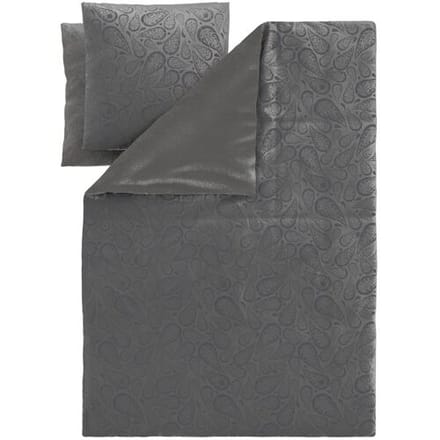 LIVARNO Pluche dekbedovertrek 240 x 220 cm (Grijs)