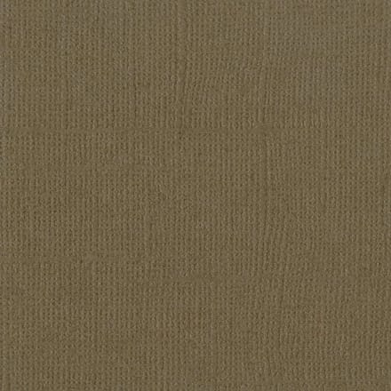 Bazzill Textuurpapier - Mono Canvas - 30.5x30.5cm - Bark - 25 vellen