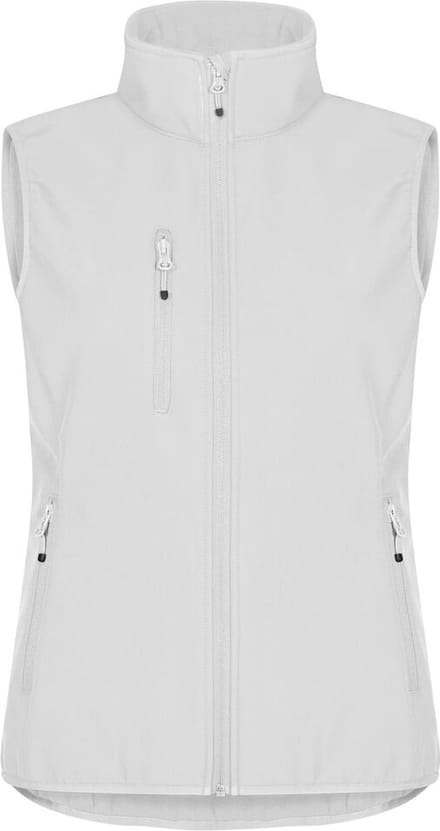 Clique Classic Softshell Vest Women 0200916 - Wit - 38/M
