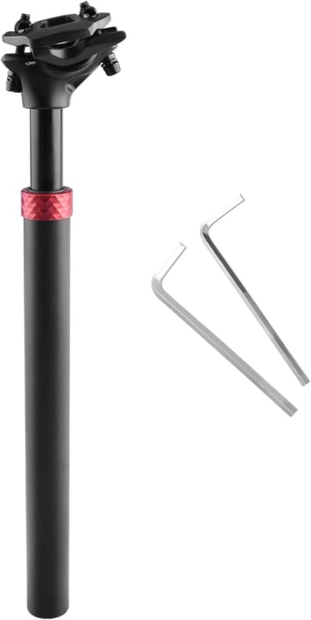 CLVP® Verende Zadelpen - Zadelstrop Extra Stevig - 120kg - Zwart