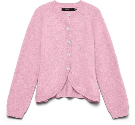 VERO MODA - VMWISH LS O-NECK FITTED CARDIGAN EXC - Dames - Cardigans