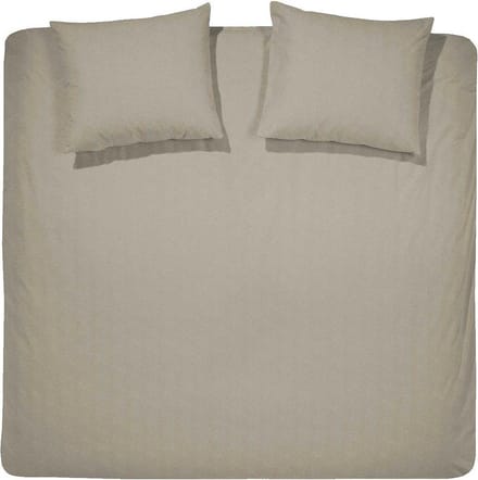 Damai Organic Silt - Dekbedovertrek - 140 x 200/220 - Eenpersoons - Loam